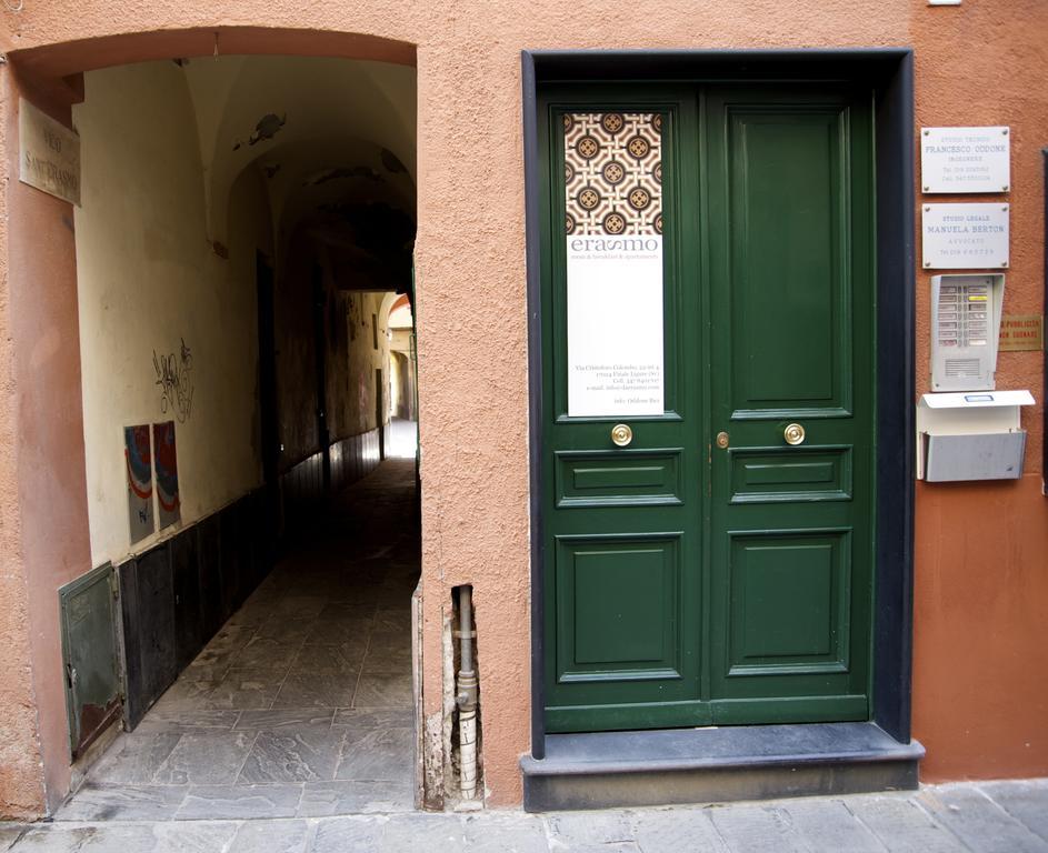 Erasmo Rooms & Breakfast Finale Ligure Exterior foto